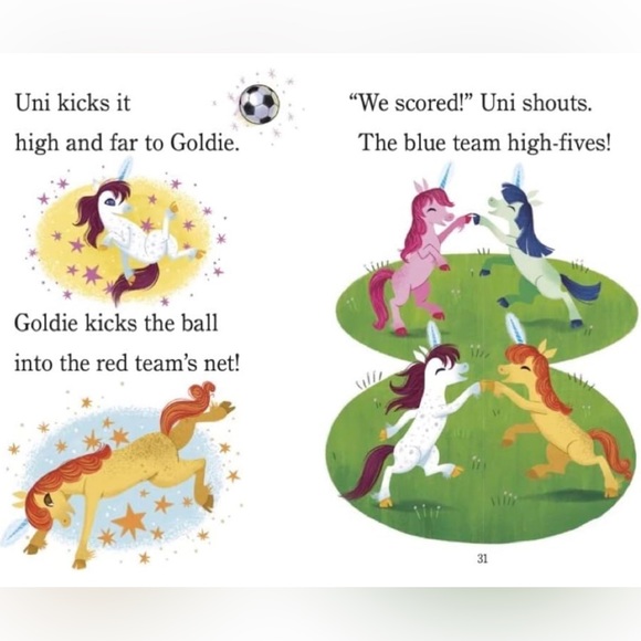 New Unicorn reading book - Picture 4 of 7